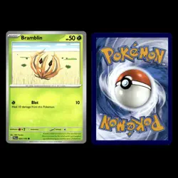 Brambleghast Card 21.0 Scarlet Violet Series Temporal Forces Pokemon Cards Set - Image 8
