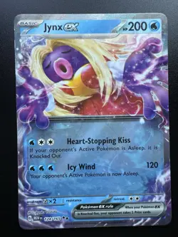 Jynx ex 124/165 Sv: Scarlet & Violet 151 Holo NM/M Pokemon Card - Image 1