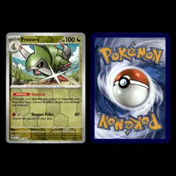 Fraxure Card 45.0 Scarlet Violet Series Shrouded Fable Pokemon Cards Set TCG - Image 3