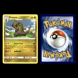 Fraxure Card 45.0 Scarlet Violet Series Shrouded Fable Pokemon Cards Set TCG - Image 4
