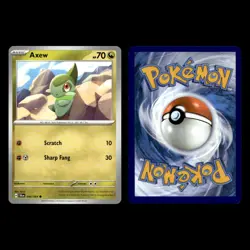 Fraxure Card 45.0 Scarlet Violet Series Shrouded Fable Pokemon Cards Set TCG - Image 8