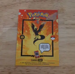 Pokemon 2024 Card Tops Pokedex Database Set Articuno 144 Peru US Seller - Image 3