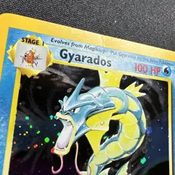 Pokemon Gyarados TCG Base Set 2 Holo Unlimited Rare Card 7/130 LP-MP - Image 3