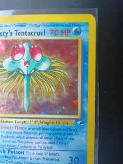 Pokemon TCG Misty's Tentacruel Holo Rare Card 10/132 Gym Heroes MP 💎💎💎 - Image 3