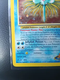 Pokemon TCG Misty's Tentacruel Holo Rare Card 10/132 Gym Heroes MP 💎💎💎 - Image 5