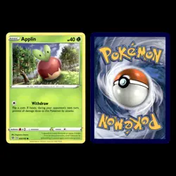 Applin Card 17.0 Scarlet Violet Series Twilight Masquerade Pokemon Cards Set - Image 5