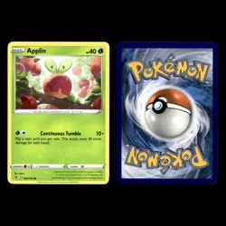 Applin Card 17.0 Scarlet Violet Series Twilight Masquerade Pokemon Cards Set - Image 6