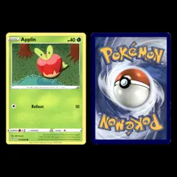 Applin Card 17.0 Scarlet Violet Series Twilight Masquerade Pokemon Cards Set - Image 7