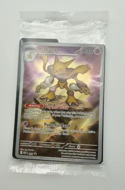 Sealed Alakazam 009 Me: Mega Evolution Promo Card Holo Pokemon TCG - Image 3