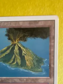 Magic the Gathering MTG Volcanic Island Card Revised Edition Dual Land - Image 3