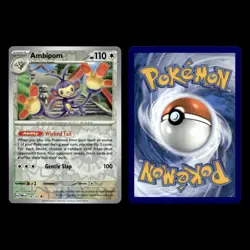 Ambipom Card 138.0 Scarlet Violet Series Twilight Masquerade Pokemon Cards Set - Image 3
