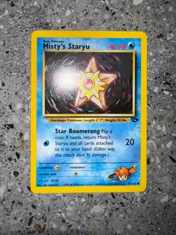 Pokemon TCG Cards Misty's Staryu 92/132 Gym Challenge NM - Image 3