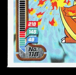 Charmander Amada Sticker Collection Attack Set 1 NM Japanese Pokemon Card TCG - Image 4