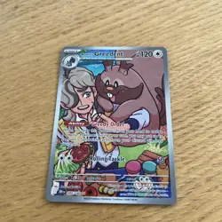 Pokemon Arven's Greedent 205/182 Destined Rivals TCG Card - Image 4