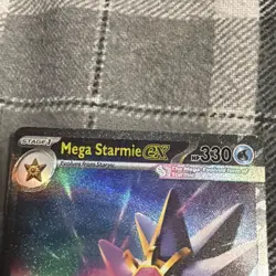 Mega Starmie ex 118/088 Me03: Perfect Order Holo Very Clean Card - Image 2
