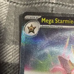 Mega Starmie ex 118/088 Me03: Perfect Order Holo Very Clean Card - Image 4