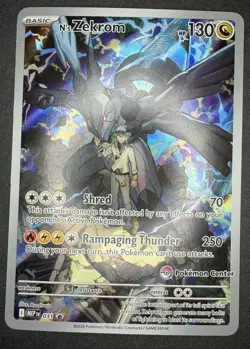 N’s Zekrom 031 Promo Card Pokemon Center Stamped Ascended Heroes - Image 1