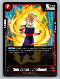 Dragon Ball Super Card Game #FB08-010 Son Gohan : Childhood - Image 1