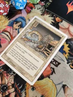 MTG Icatian Town 🇬🇧 🟡 Nm 1999 Magic 6th Sixth Edition White OG Card - Image 2