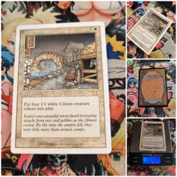 MTG Icatian Town 🇬🇧 🟡 Nm 1999 Magic 6th Sixth Edition White OG Card - Image 5