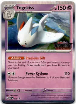 Togekiss - (Prerelease) Promo SV: Scarlet & Violet Promo Cards 038 NM - Image 1