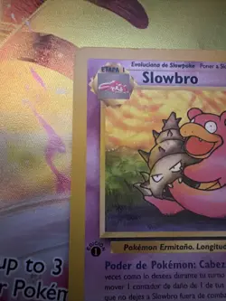 Pokemon TCG Slowbro 43/62 Pokemon Fossil Lp-nmItalian Vintage Nm 1st Edition - Image 3