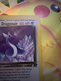 2000 Pokemon Team Rocket - 1st Edition - Dark Dragonair 33/82 - NM Non Holo - Image 4