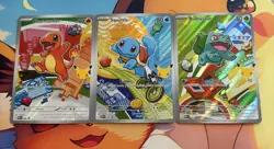 Pokemon TCG First Partner Illustration Collection Series 1 Kanto GEN 1 Set - Image 2