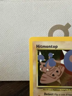 Pokemon Hitmontop Neo Discovery Holo Rare Unlimited 3/75 2001 60 HP English - Image 2