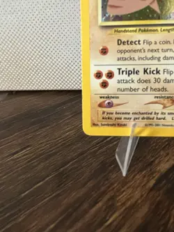 Pokemon Hitmontop Neo Discovery Holo Rare Unlimited 3/75 2001 60 HP English - Image 5