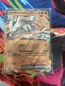 Pokemon TCG Card Lot Mega Charizard X, Woobat, Reshiram, Zweilous, Zekrom - Image 5