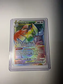 Pokemon TCG Lugia VSTAR 202/195 Silver Tempest Secret Rare Holo 280 HP Full Art - Image 3