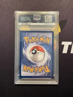 2025 POKEMON DESTINED RIVALS SPECIAL ILLUSTRATION TEAM ROCKET'S MEWTWO EX PSA 9 - Image 2