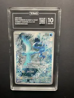 Articuno 161 TAG 10 2025 Pokemon JTG EN Illustration Rare ! - Image 1