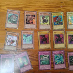 Yugioh Card Lot Of 41 Earth Dark Wind Water Trap Spell Metal Box - Image 2