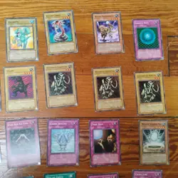 Yugioh Card Lot Of 41 Earth Dark Wind Water Trap Spell Metal Box - Image 3