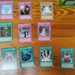 Yugioh Card Lot Of 41 Earth Dark Wind Water Trap Spell Metal Box - Image 5