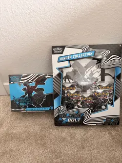 Pokemon TCG Black Bolt Sealed Lot – Elite Trainer Box + Binder Collection - Image 1