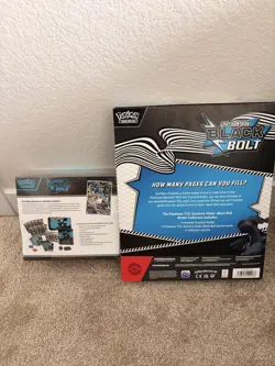 Pokemon TCG Black Bolt Sealed Lot – Elite Trainer Box + Binder Collection - Image 2