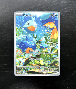 Ducklett 109/086 Illustration Rare - 2025 SV White Flare NM - Pokemon TCG - Image 2