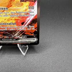 Pokemon Team Rocket's Moltres ex Full Art Holo 229/182 Destined Rivals Stamp - Image 5