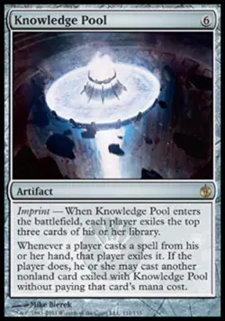 Knowledge Pool - Medium Play MTG Mirrodin Besieged - Image 1