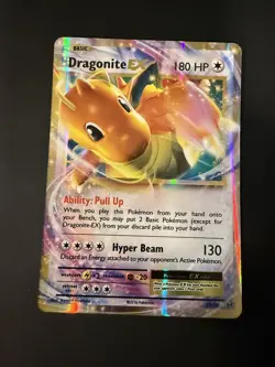 Pokemon 2016 XY Evolutions Dragonite EX Holo 72/108 - Near Mint - Image 1
