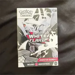 Pokemon Scarlet & Violet White Flare Booster Bundle Box English 2025 - Image 1