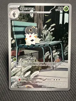 Spewpa 089/088 - Perfect Order Prerelease- Illustration Rare Pokemon TCG NM - Image 1