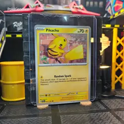 Pikachu Temporal Forces Pokemon TCG 051/162 Scarlet & Violet SV05 Common - Image 3
