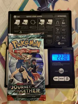 Heavy! Over 22.30 Gram Pokemon Journey Together Booster Pack Sealed - Image 1