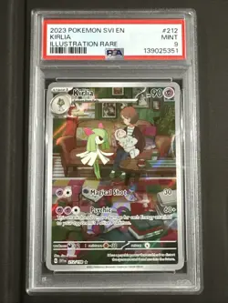 Pokemon TCG PSA 9 GRADED Kirlia 212/198 SV01: Scarlet & Violet Base Set Holo - Image 1