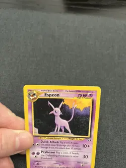 Pokemon TCG Espeon 20/75 Neo Discovery Regular Moderately Played - Image 3
