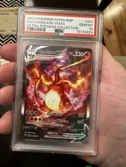 Pokemon Charizard VMAX SWSH261 Full Art Holo Promo PSA 10 Sword & Shield 2022 - Image 4